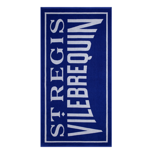 Organic Cotton Beach Towel Logo - Vilebrequin X St Regis