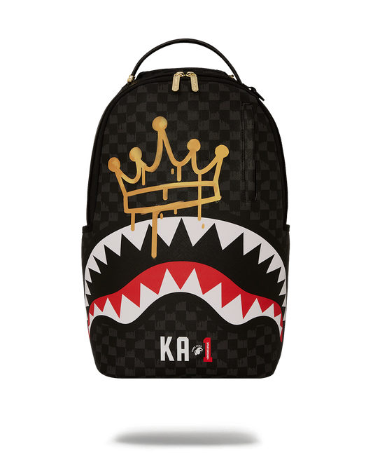 Drip Check Crown X KA1 Backpack Black