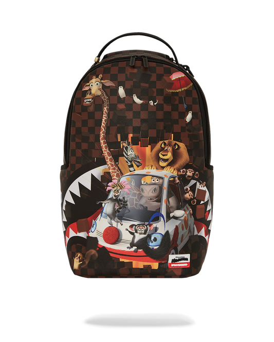 Madagascar Checker Smash Dlxsv Backpack