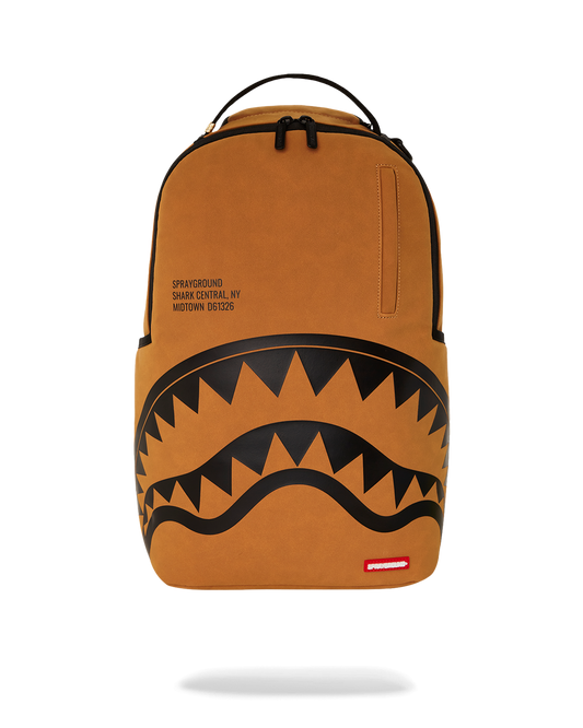 Shark Central Dlx-Faux Suede Backpack