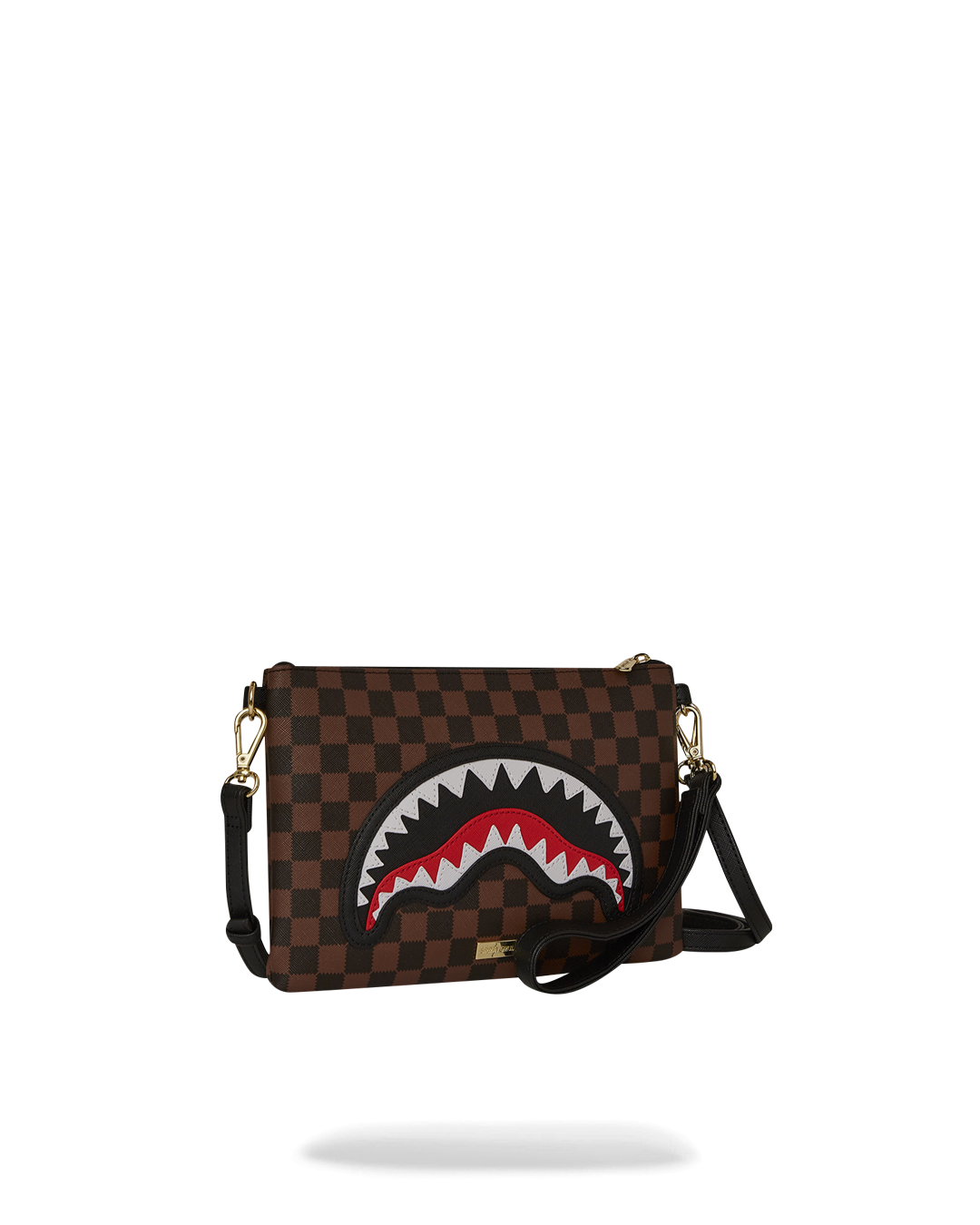 Sawtooth Sharks In Paris Crossover Clutch