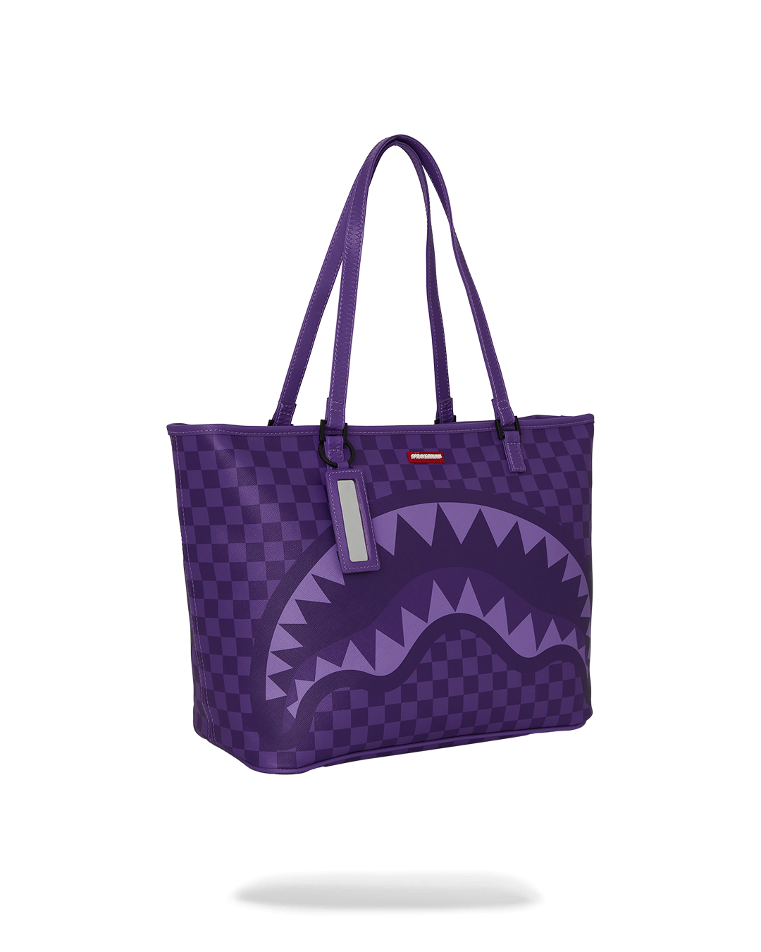 Purple Sharks In Paris Tote