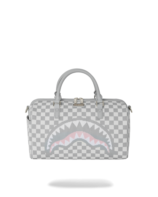 Knit Sharks In Paris In Cream Mini Duffle