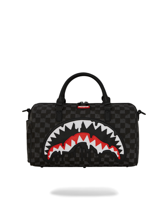 Dripping Sharks In Paris Mini Duffle