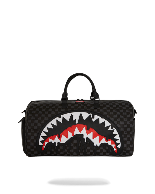 Dripping Sharks In Paris Large Duffle