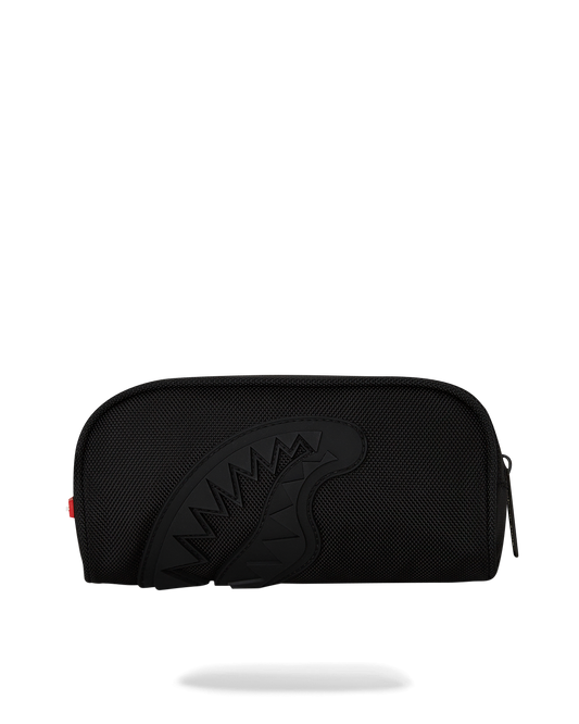 Printed Zipper Shark Pouch